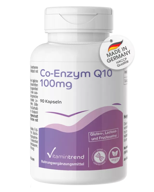 Co-enzym Q10 100 mg - 90 kapsler