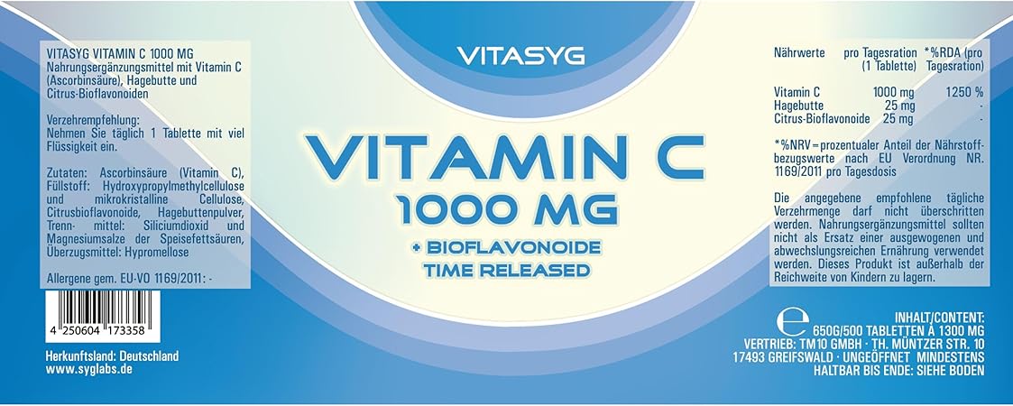Vitasyg C-vitamin 1000 mg