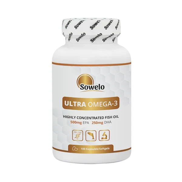 Omega-3 Ultra, 100 softgel kapsler, Sowelo