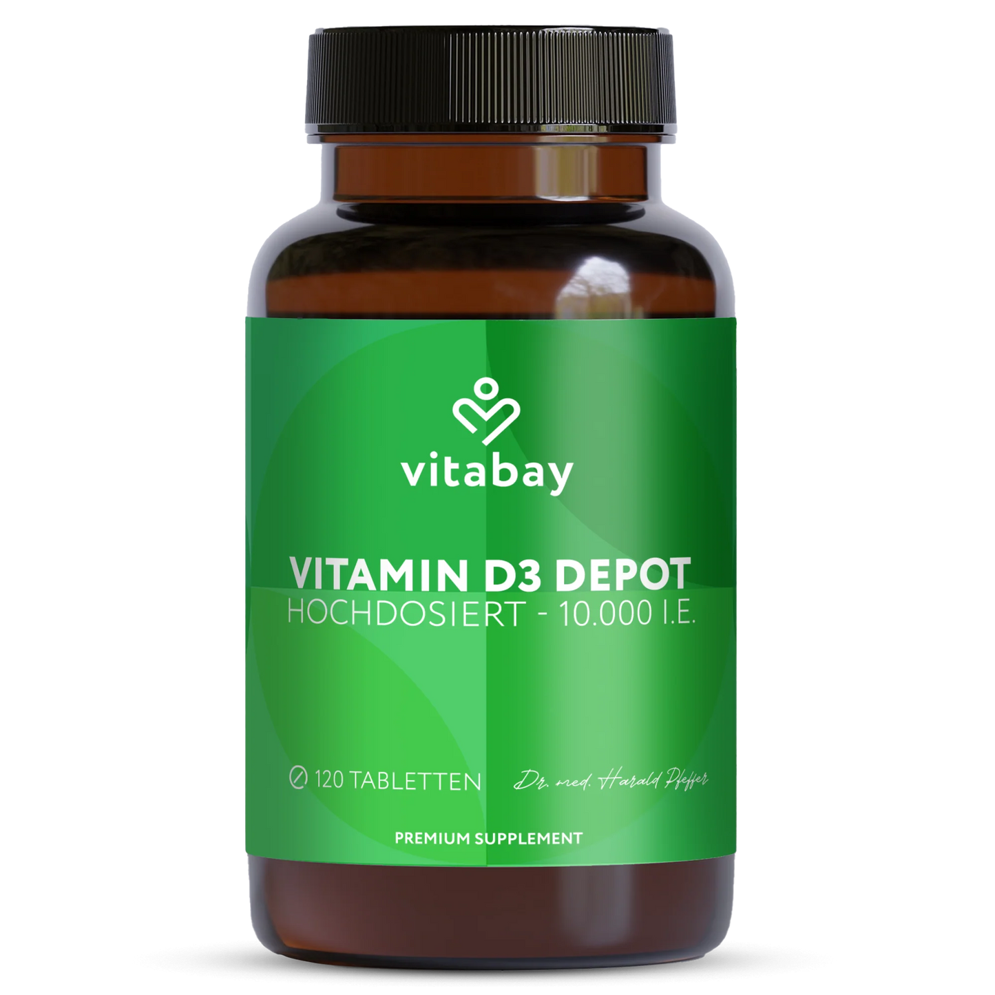 Vitamin D3 Depot 10.000 I.E. - 120 veganske tabletter