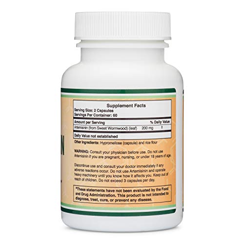 Double Wood Supplements Artemisinin 120 Kapsler