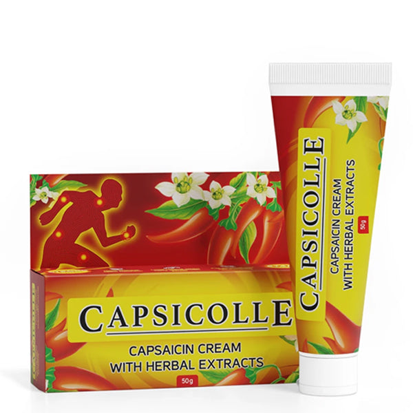 Capsicolle Capsaicin cream hot - Chili salve 50 g