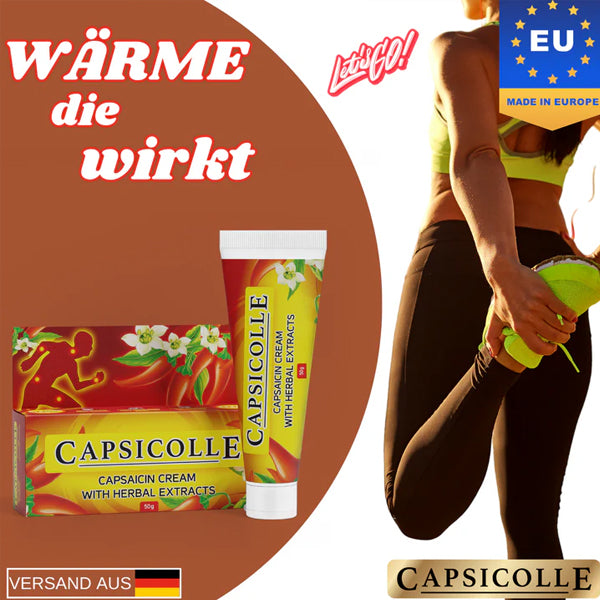 Capsicolle Capsaicin cream hot - Chili salve 50 g