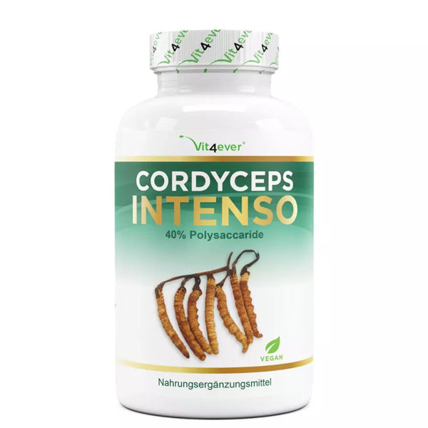 Cordyceps Intenso svampe-ekstrakt - 180 kapsler