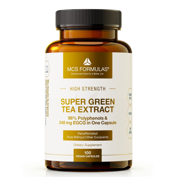 Super Green ( Grøn tea ) Tea Extract, 580mg/Capsule fra CBS