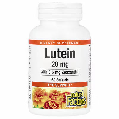 Lutein 20 mg , 60 eller 120 softgels