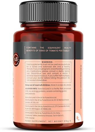 Lycopen 50 mg - 180 tabletter - 300 % stærkere end primære mærker ( MAX 1 PR. ORDRE )