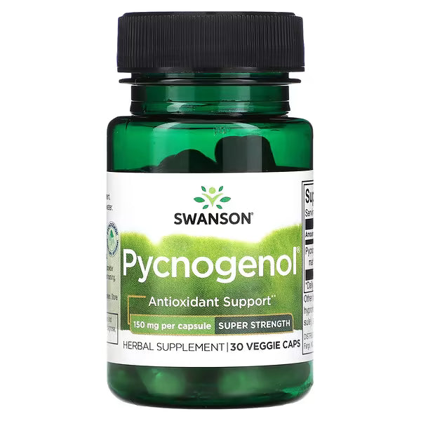 Pycnogenol, Super Strength, 150 mg, 30 Veggie Caps - Swanson