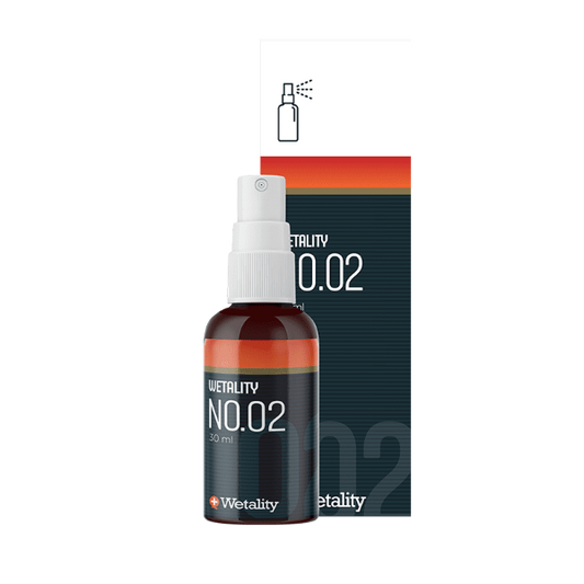 NO.02 – 30 ml spray CBD: 1500mg, THC: ikke målbar