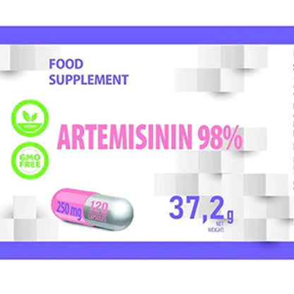 Artemisinin ekstrakt af artemisia 250 mg - 120 kapsler