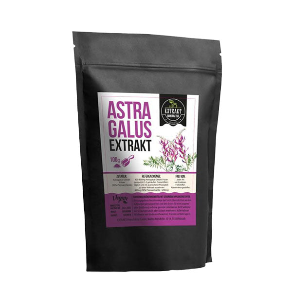 Astragalus Ekstrakt 400 mg, 120 eller 240 kapsler (vegan)