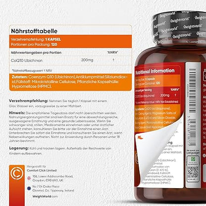 Coenzym Q10-200mg pro Kapsel