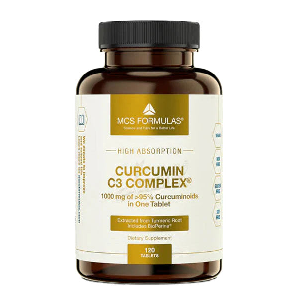 Gurkemeje, Curcumin C3, stærk 1000 mg per tablet