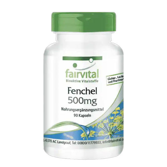 Fennikel frø(fennel) 500mg - 90 kapsler