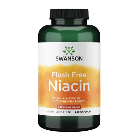 Flush Free Niacin 500 mg, 240 capsules