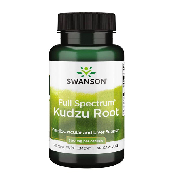 Full Spectrum Kudzu Root, 500 mg, 60 Capsules