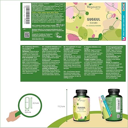 Guggul Vegavero 120 Vegan Capsule