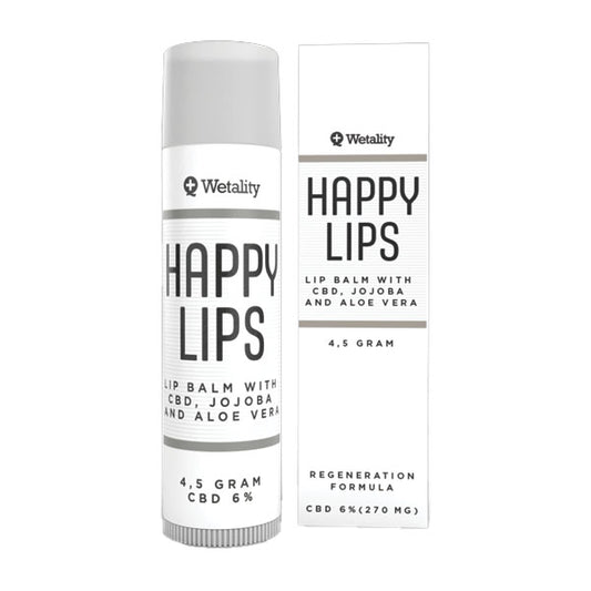 Wetality Happy Lips Balm Ny formel med 6% CBD