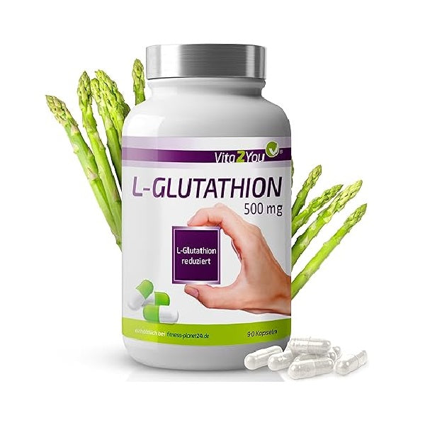 L-glutathion kapsler, 500 mg, 90 kapsler