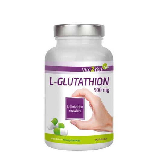 L-glutathion kapsler, 500 mg, 90 kapsler