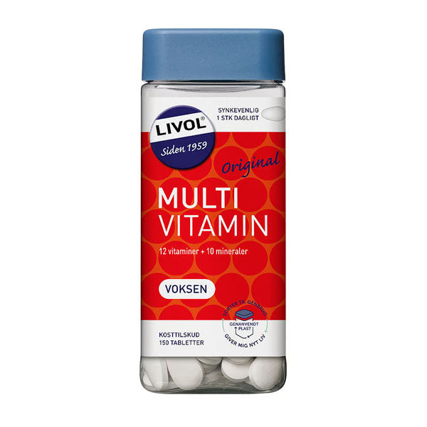 Multivitaminer 150 stk. ( Livol )