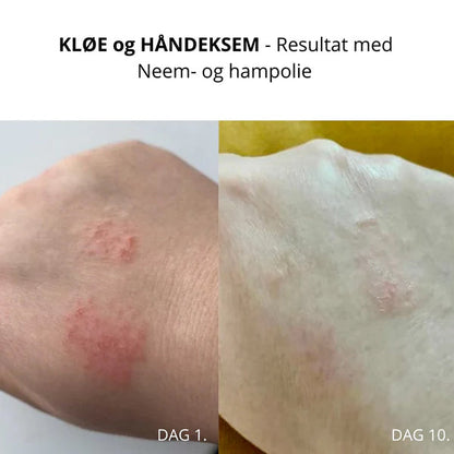 Neem- og Hampolie til krop og ansigt, Økologisk