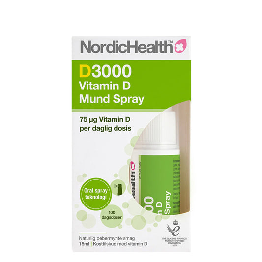 Vitamin D3, 3000iu oral spray - 15ml.