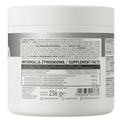 Omega-3 Extreme  1000 mg, 180 softgels