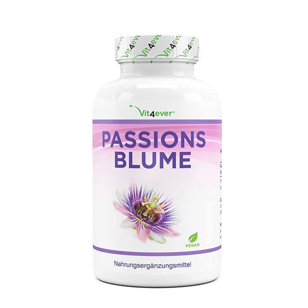 Passionsblomst Ekstrakt 550 mg, 240 kapsler