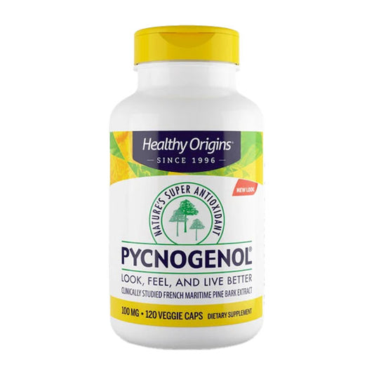 Healthy Origins Pycnogenol 100 mg 120 Veggie Capsules