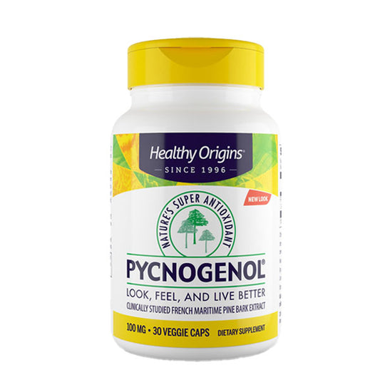 Healthy Origins Pycnogenol 100 mg 30 Veggie Capsules