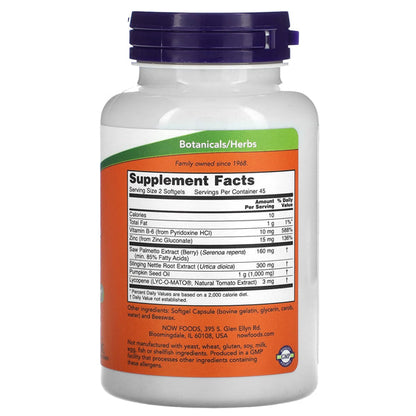 NOW Foods, Prostate Support, 90 Softgels