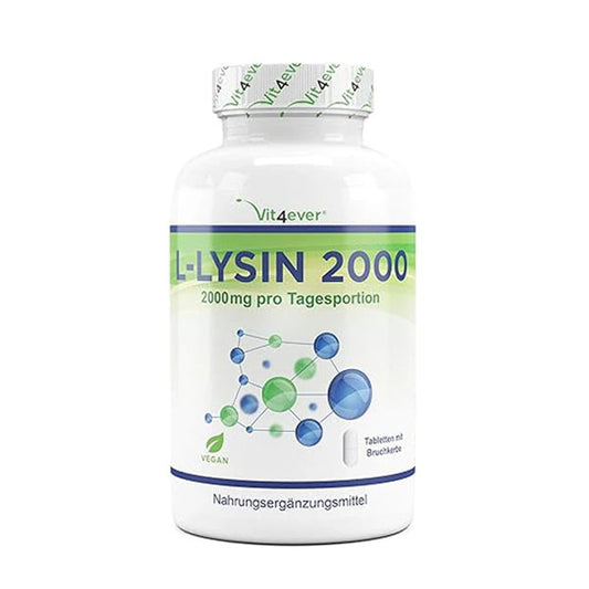 L-Lysin 2000 - 365 tabletter - 1000 mg